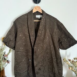 Kith Paisley Kimono Button Down